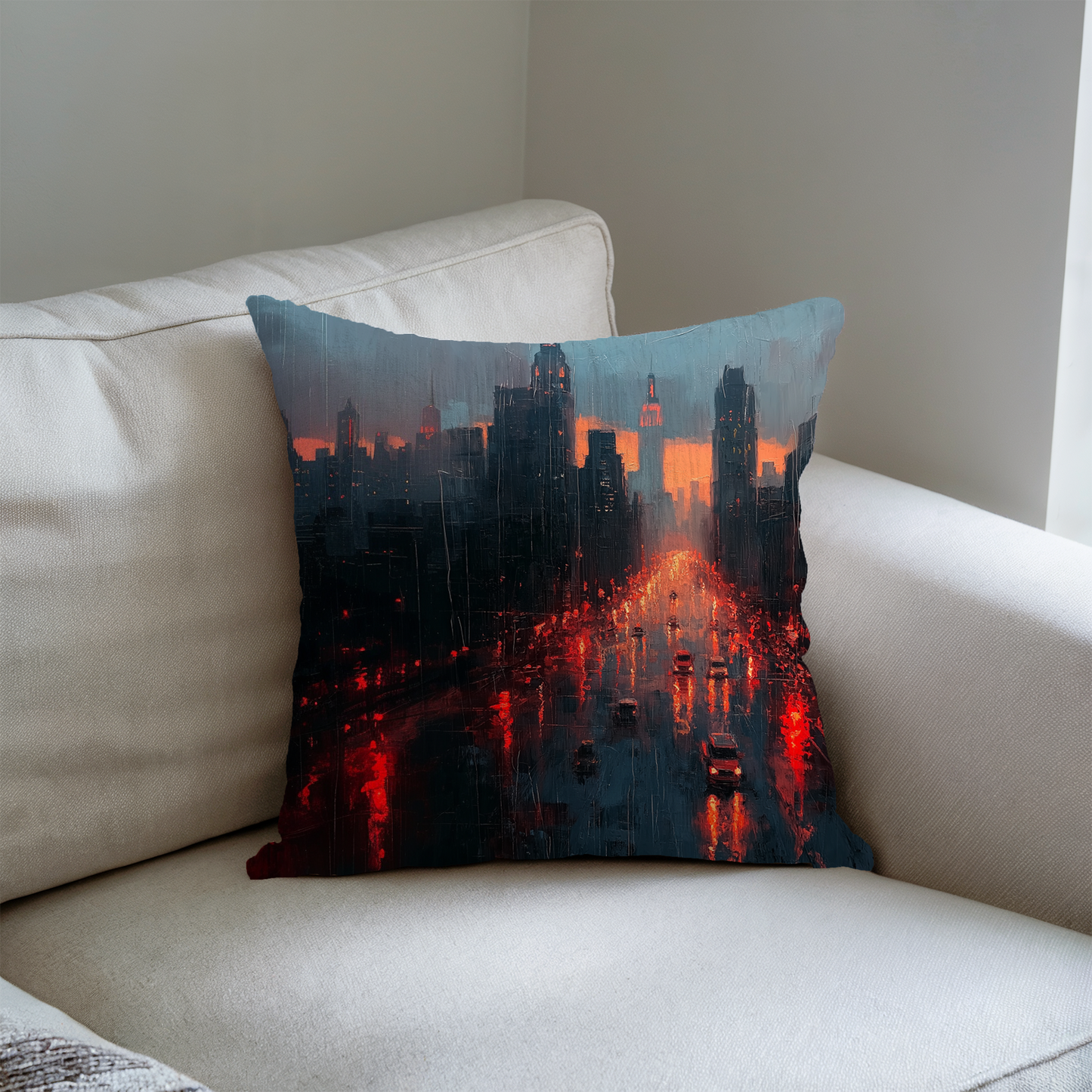 Empire Silhouette Pillow