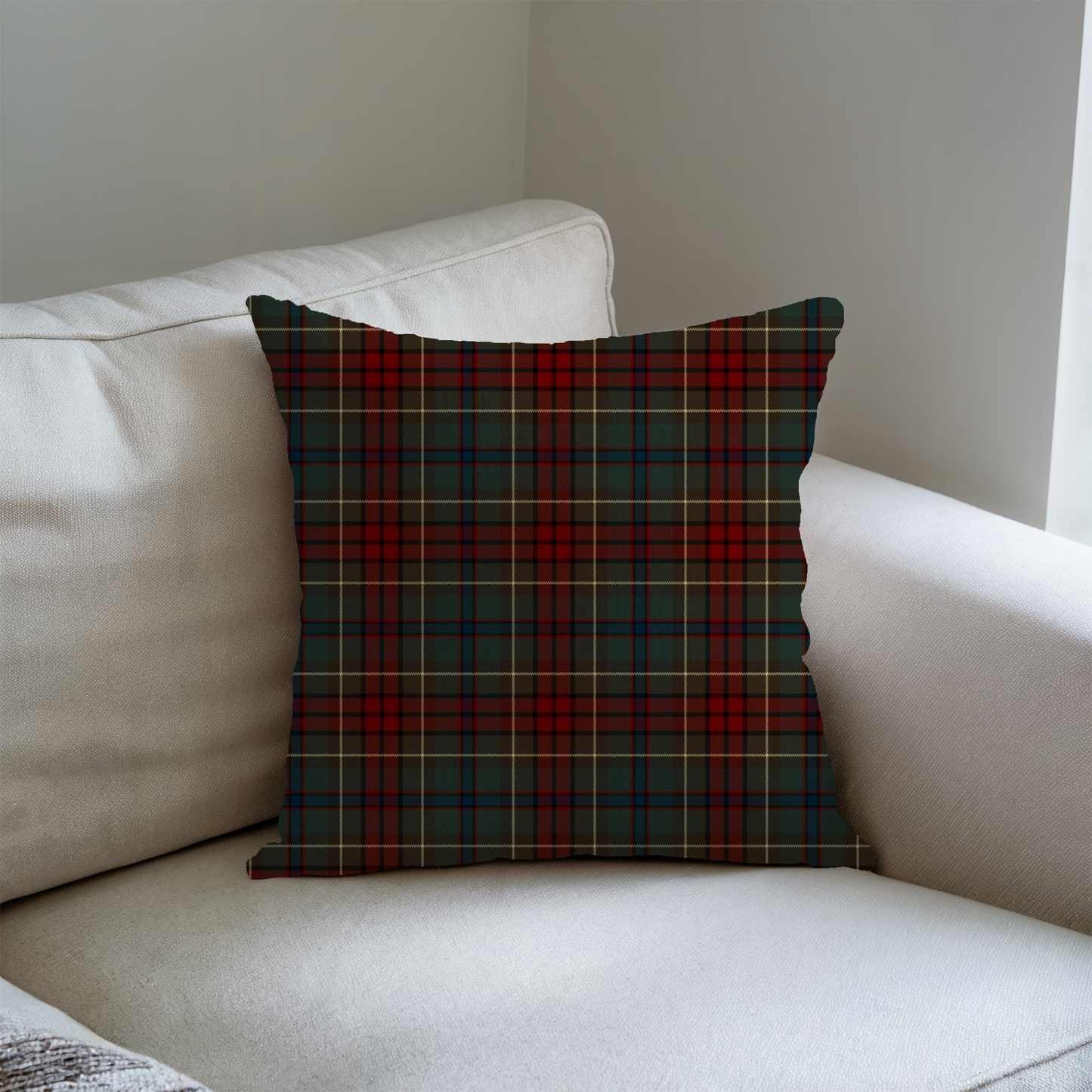Rustic Plaid Pillow