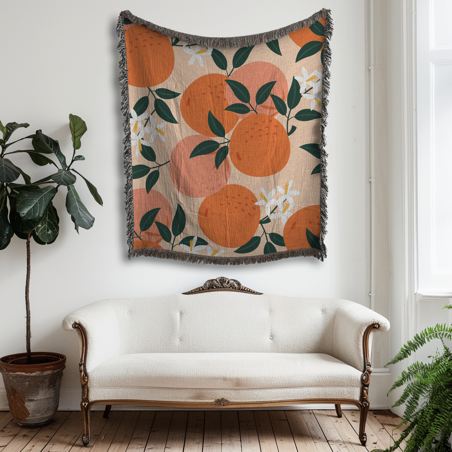 Golden Orchard Throw