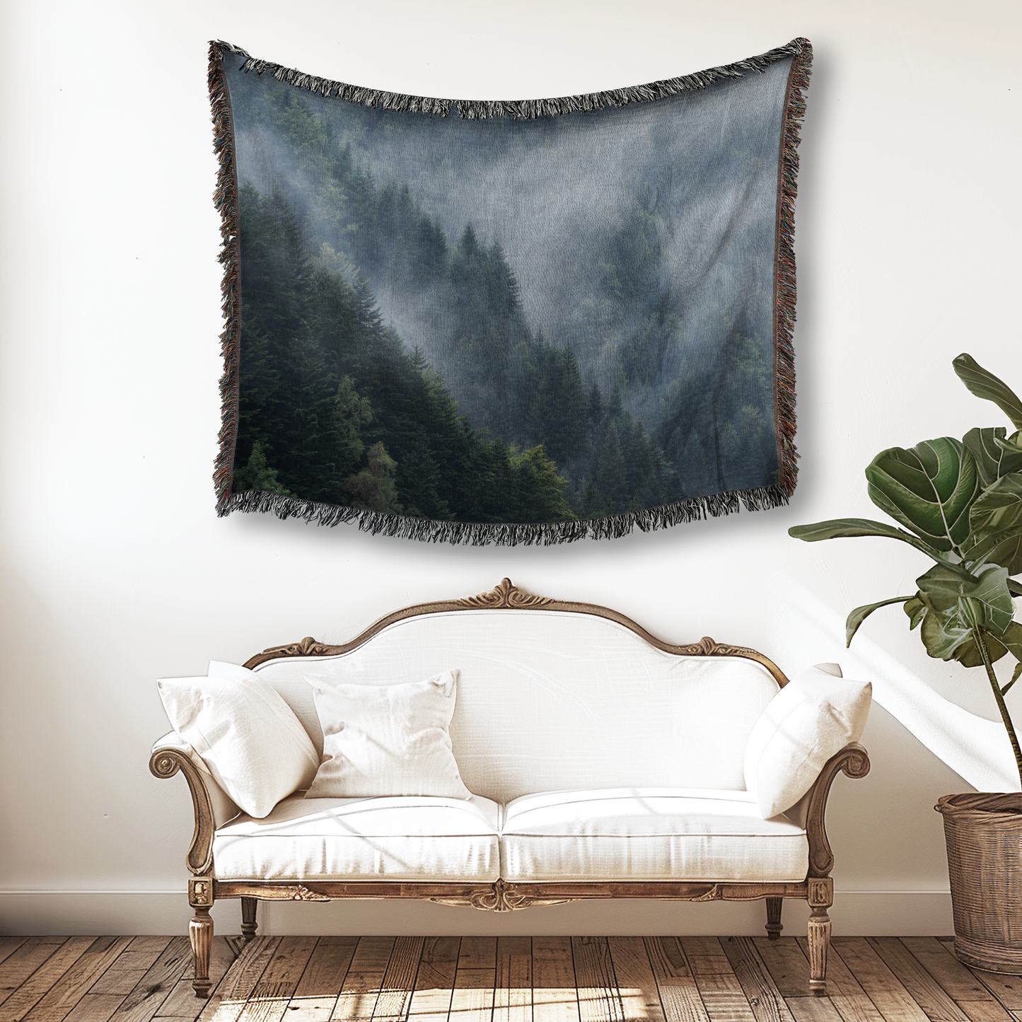 Evergreen Mist Throw