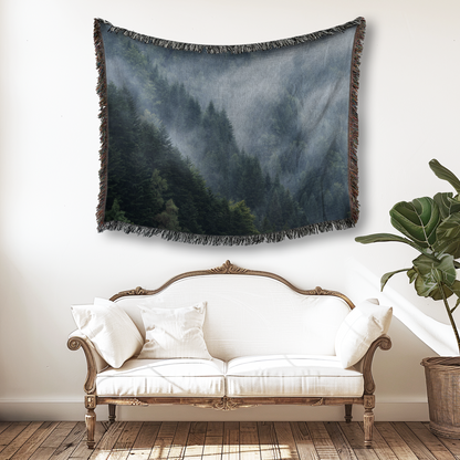 Evergreen Mist Throw