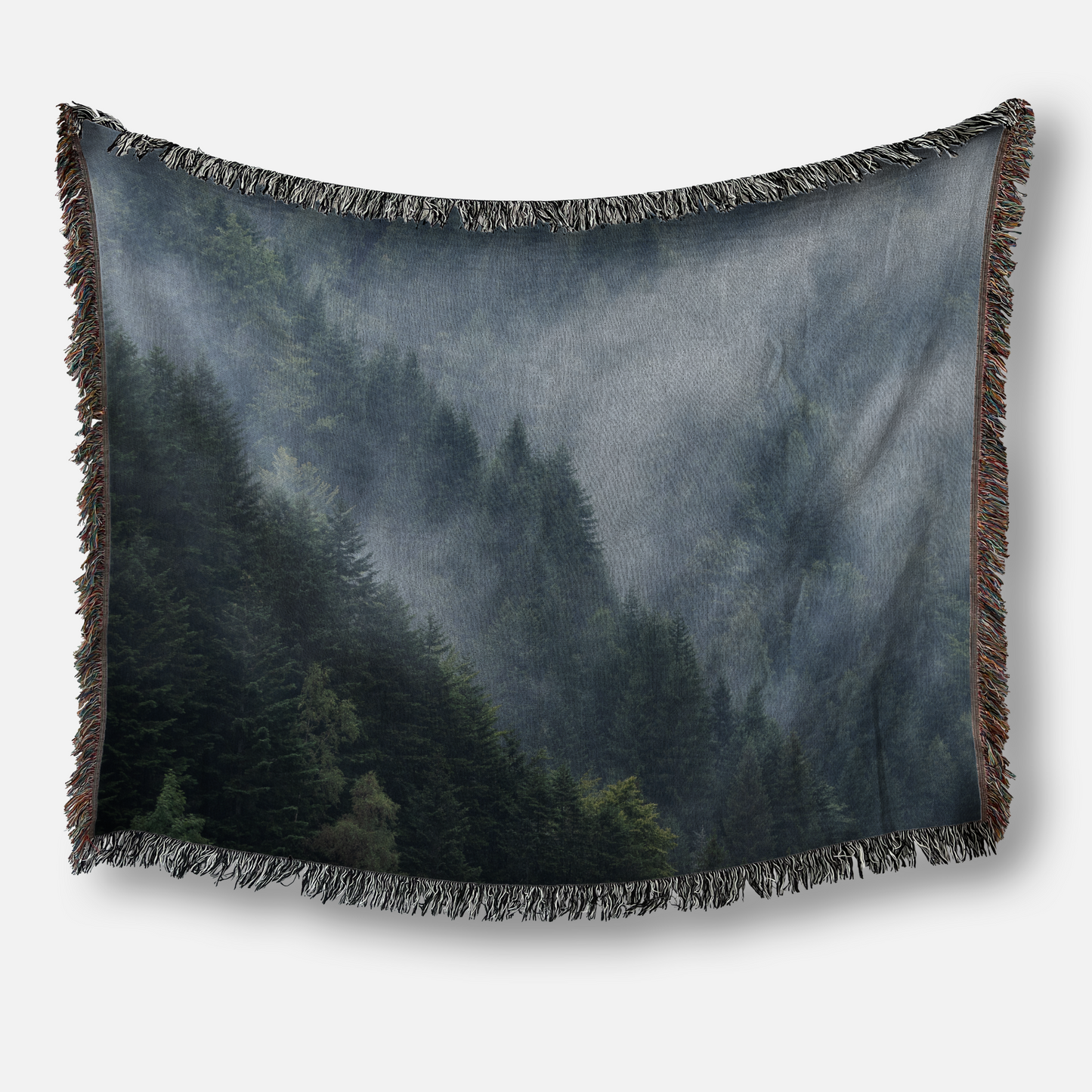 Evergreen Mist Throw
