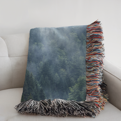 Evergreen Mist Throw