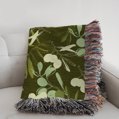 Olive Grove Throw