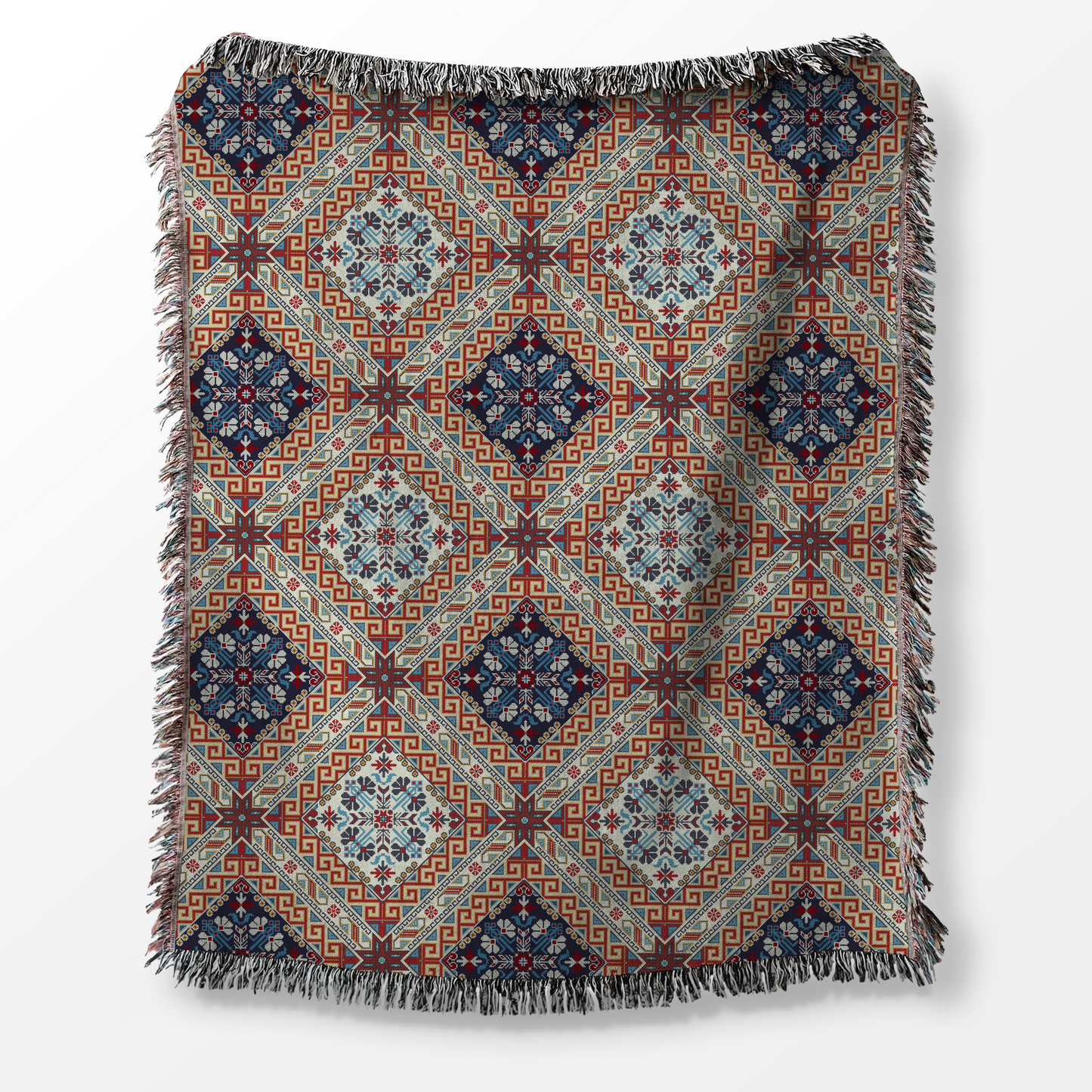 Ivory Minaret Throw