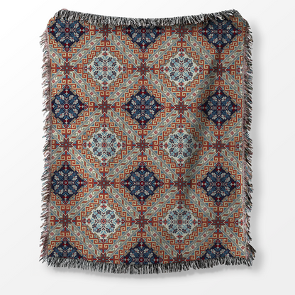 Ivory Minaret Throw