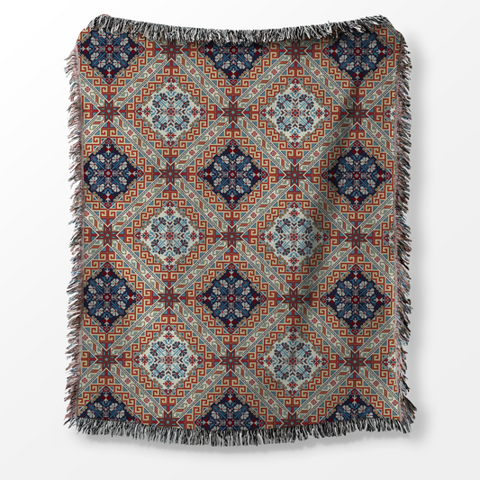 Ivory Minaret Throw