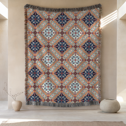 Ivory Minaret Throw