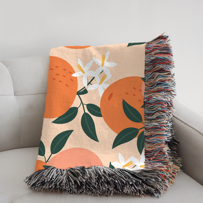 Golden Orchard Throw